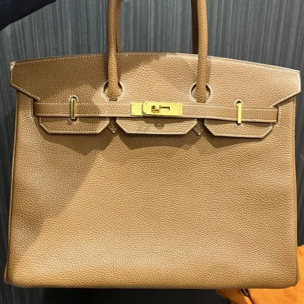 エルメス　バーキン35　□H刻印