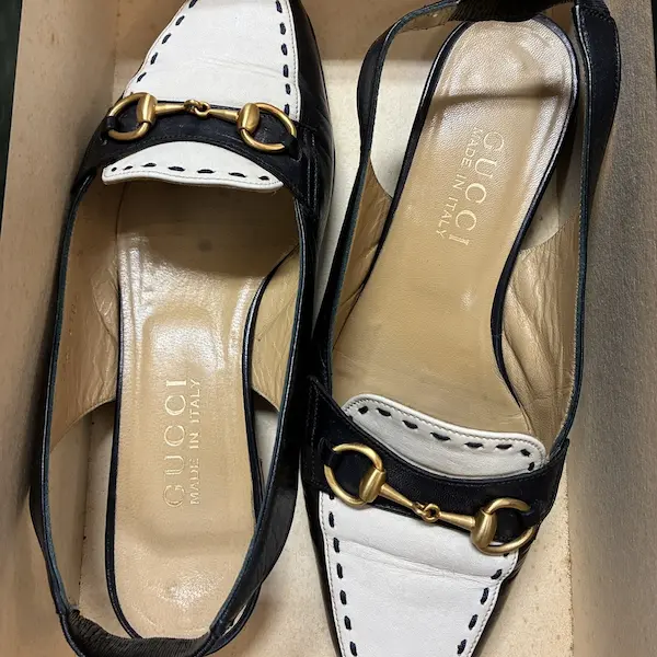グッチ　ホースビット　バックストラップサンダル