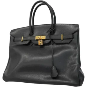 エルメス バーキン35 ハンドバッグ レザー □L刻印 ゴールド金具