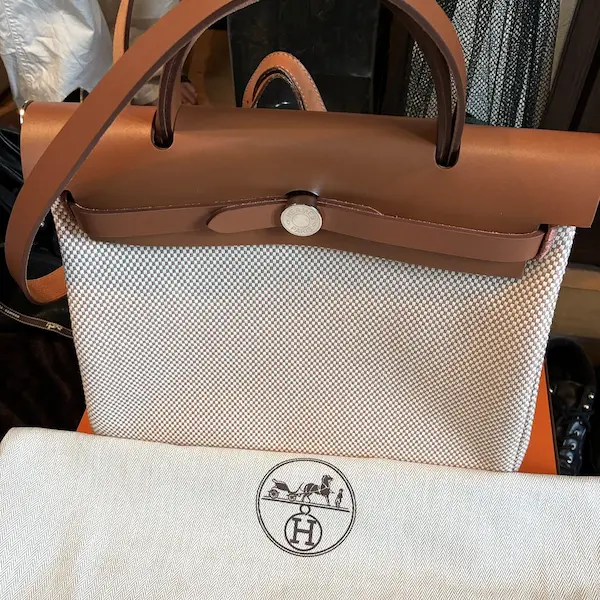 エルメス　エールバッグ・ジップ 31　ルトゥルネ　G刻印