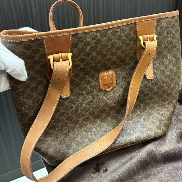 セリーヌ　マカダム　トートバッグ