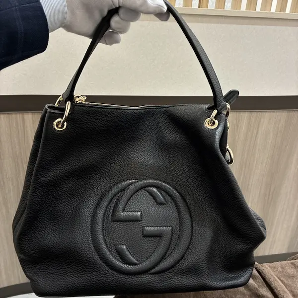 グッチ　ソーホー　インターロッキングG　ショルダーバッグ