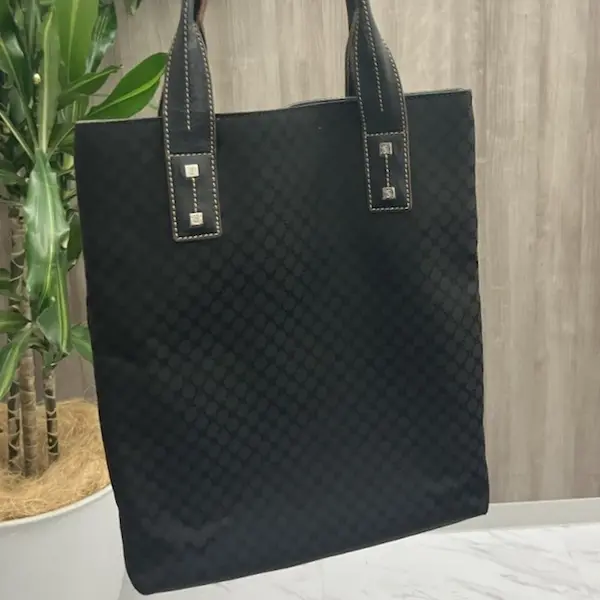 セリーヌ　マカダム　トートバッグ