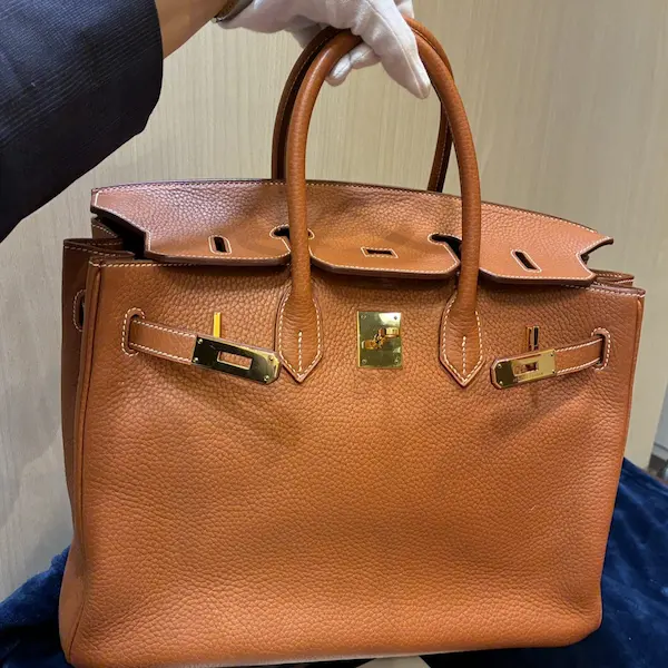 エルメス　バーキン35　□I刻印