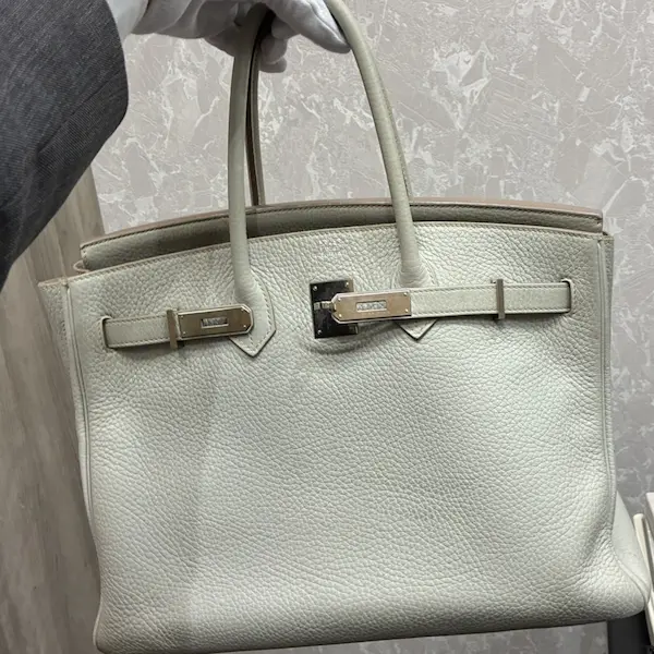 エルメス　バーキン35　□Q刻印