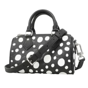 ルイ・ヴィトン モノグラムアンプラント LV×YK ナノスピーディ ハンドバッグ M81910 草間彌生コラボ
