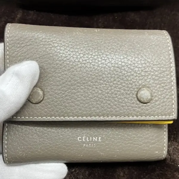 セリーヌ　スモール フォールデッド マルチファンクション　三つ折り財布　104903
