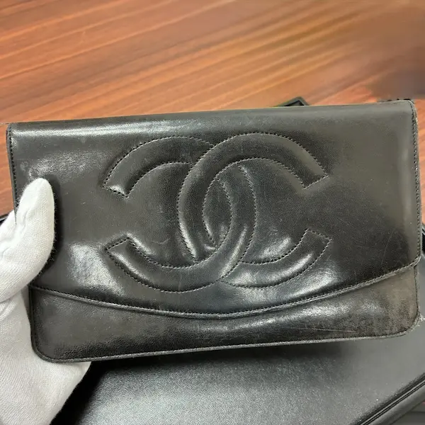 シャネル　ココマーク　長財布