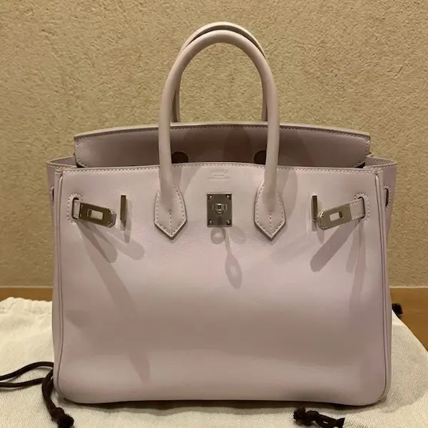 エルメス　バーキン25　ヴォースイフト　□K刻印