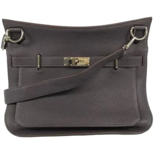 エルメス ジプシエール34 ショルダーバッグ レザー □L刻印 シルバー金具