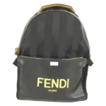 フェンディ ペカン リュックサック ナイロン レザー