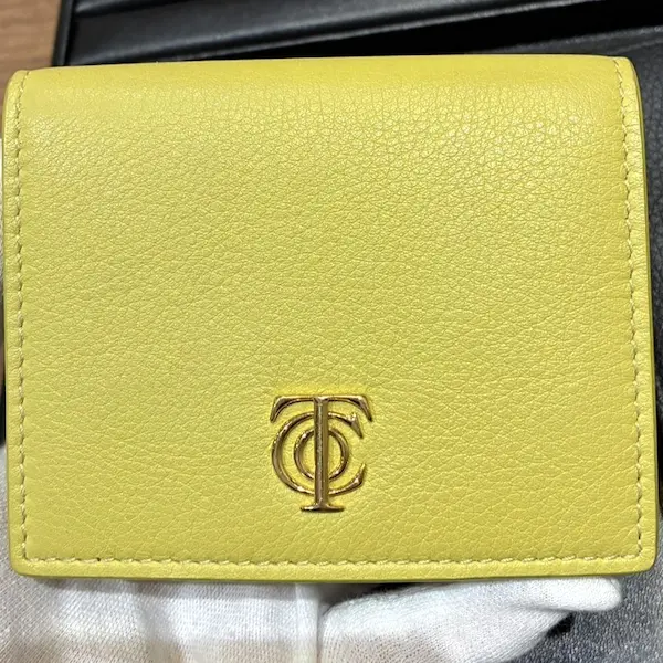 ティファニー　レザー　三つ折り財布