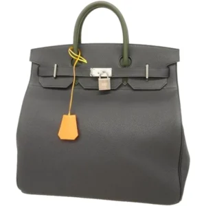 エルメス オータクロア40 ハンドバッグ レザー B刻印 シルバー金具