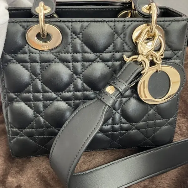 ディオール　レディ ディオール　My ABCDior　カナージュ　スモール バッグ