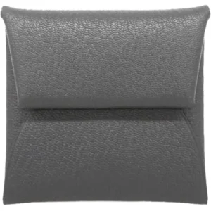 エルメス バスティアヴェルソ コインケース レザー W刻印 シルバー金具