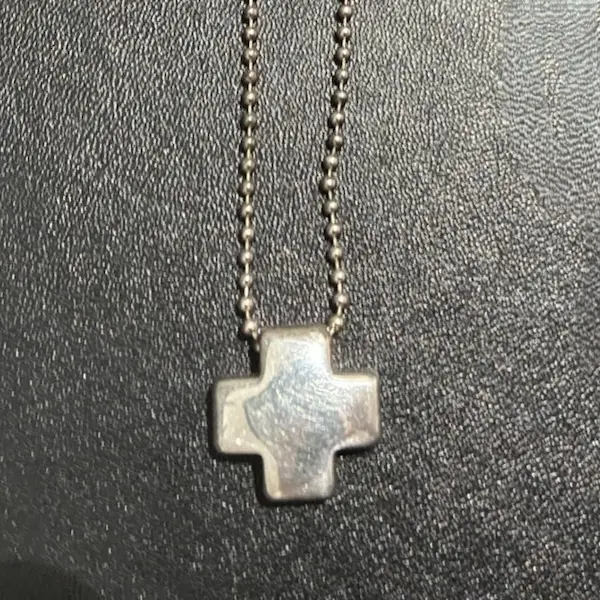 ティファニー　ローマンクロス　ボールチェーン　ペンダント