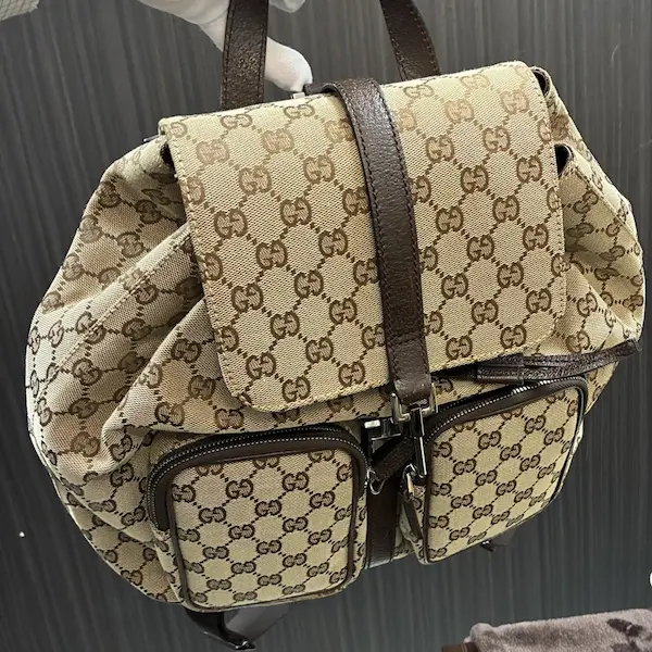 グッチ　GGキャンバス　ジャッキー　バックパック