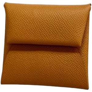 エルメス バスティア コインケース レザー B刻印 シルバー金具
