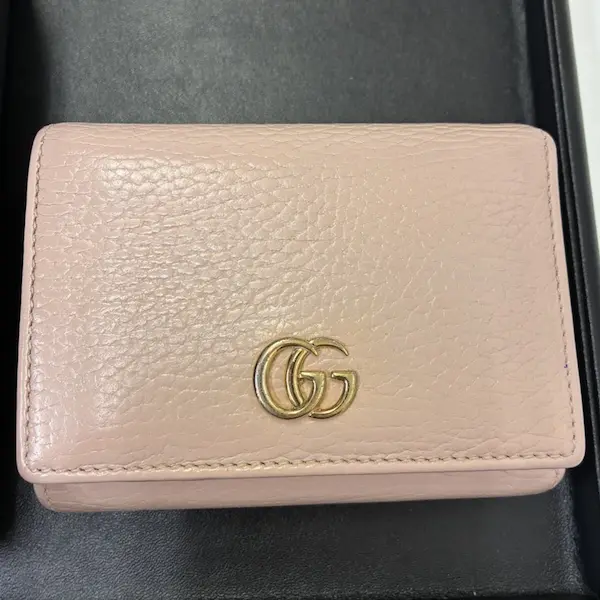 グッチ　GGマーモント　三つ折り財布