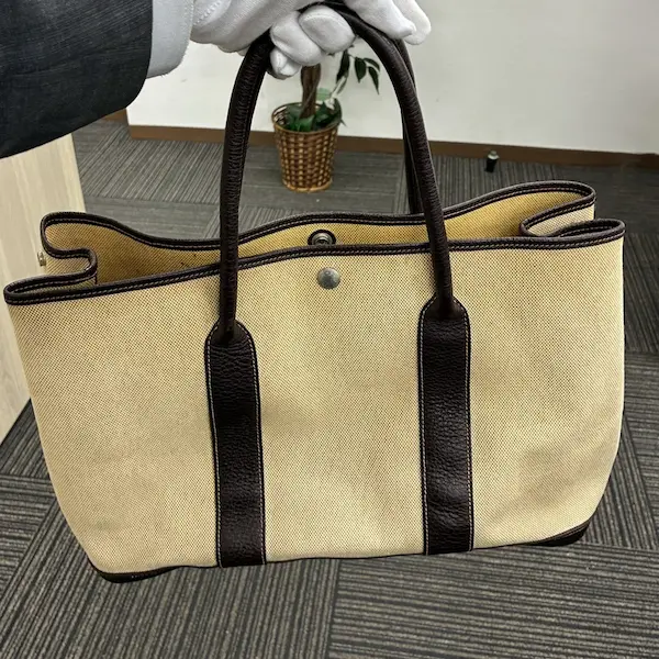 エルメス　ガーデンパーティ　トートバッグ