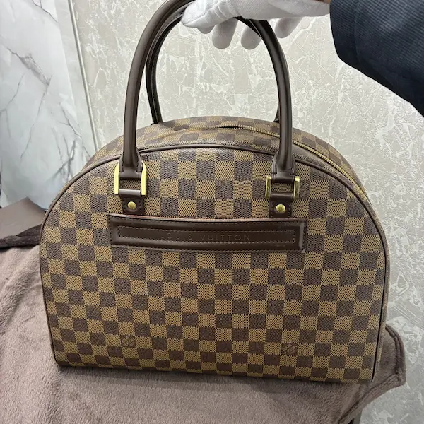 ルイ・ヴィトン　ダミエ・エベヌ　ノリータ35