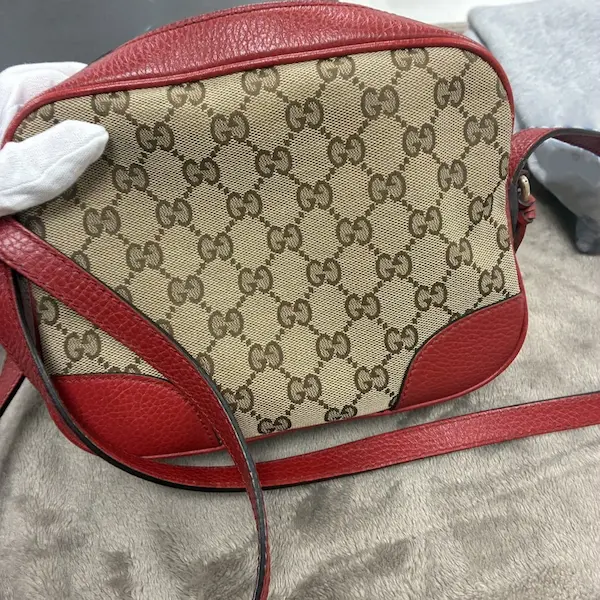 グッチ　GGキャンバス　ショルダーバッグ