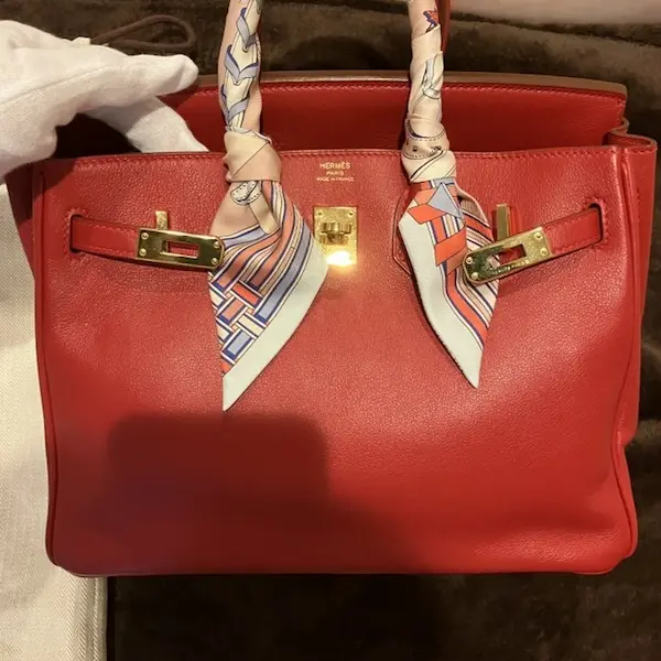 エルメス　バーキン25　X刻印