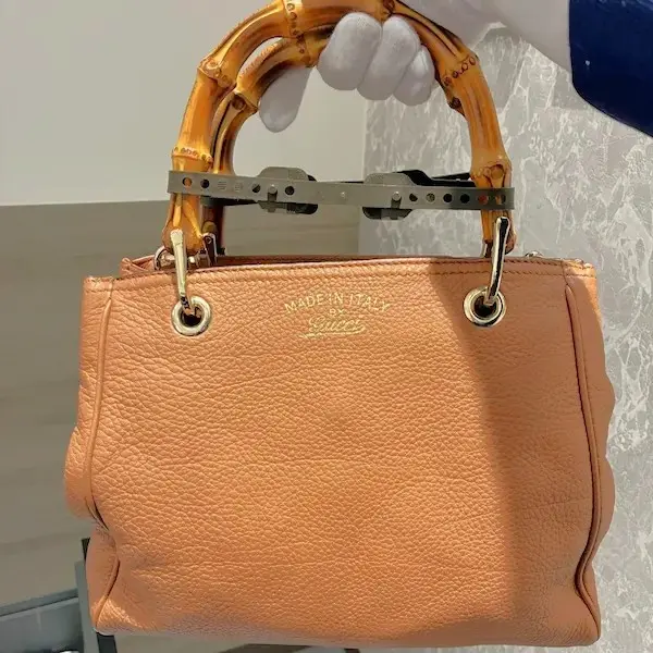 グッチ　バンブー　ショッパー　トートバッグ