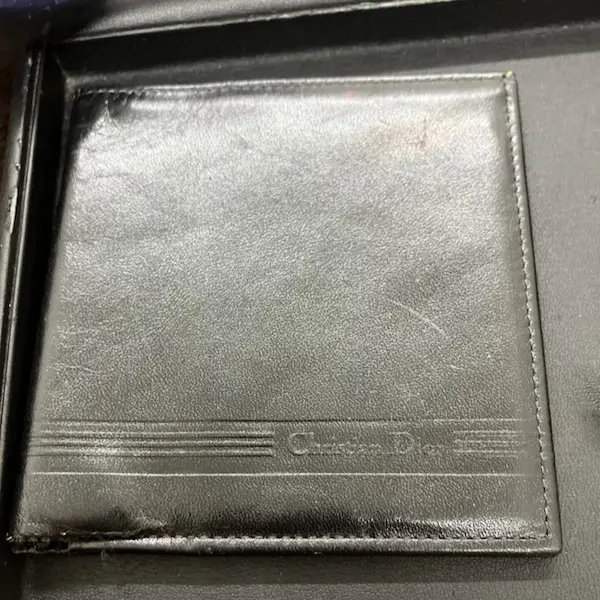 ディオール　ヴィンテージ　二つ折り財布