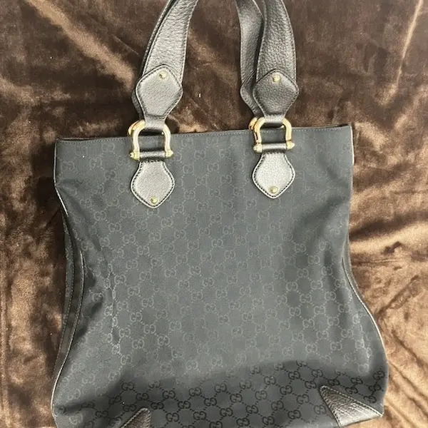 グッチ　GGキャンバス　トートバッグ