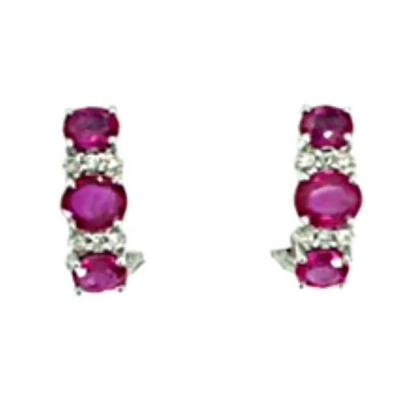 ルビーイヤリング