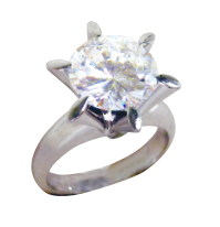 ダイヤモンドリング4.03ct E VS1 VERY GOOD