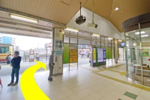 古淵駅を出て右へ進んでください