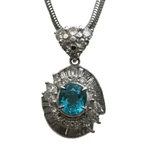 パライバトルマリン ネックレス 1.01 ct