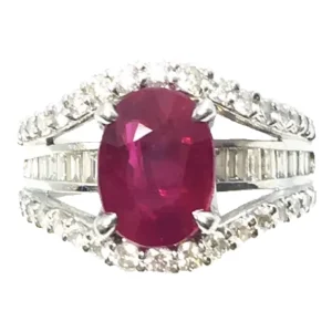 ルビー リング 3.05ct
