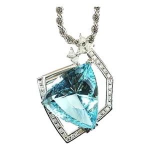 アクアマリン ネックレス 31.83ct