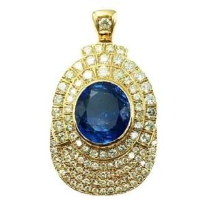 サファイア ネックレス 84.53ct