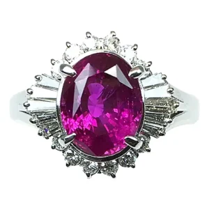 ルビー リング 4.111ct