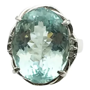 アクアマリン リング 16.28ct