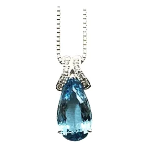 アクアマリン ネックレス 5.47ct