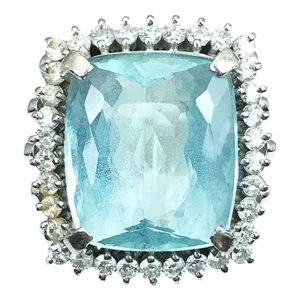アクアマリン リング 11.62ct