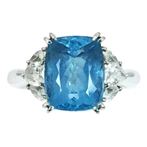 アクアマリン リング 4.982ct