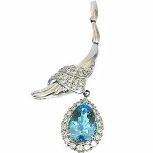 アクアマリン ネックレス 5.46ct