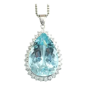 アクアマリン ネックレス 17.02ct