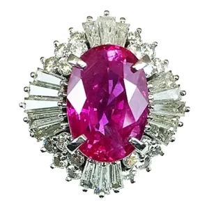 ルビー リング 5.52ct