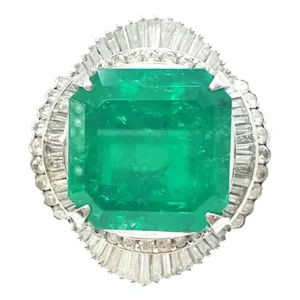 エメラルド リング 27.37ct