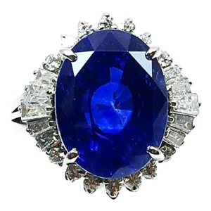 サファイア リング 0.83ct