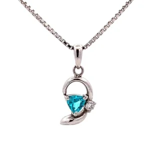 パライバトルマリン ネックレス 0.262 ct
