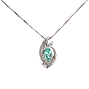 パライバトルマリン ネックレス 0.932 ct