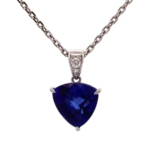 タンザナイト ネックレス 9.43 ct